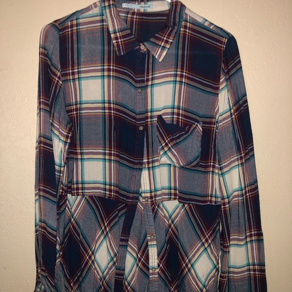 Maurices flannel top